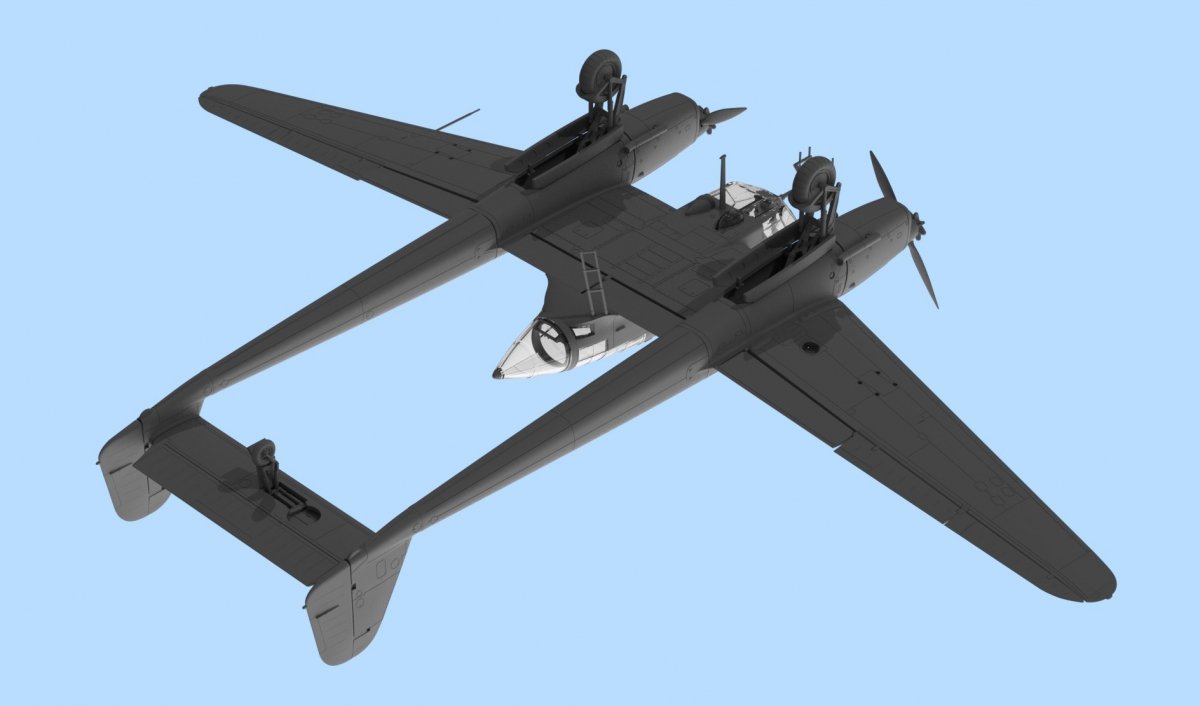 ICM 72293 FW 189A-1, WWII German Night Fighter 1/72 – Bild 4