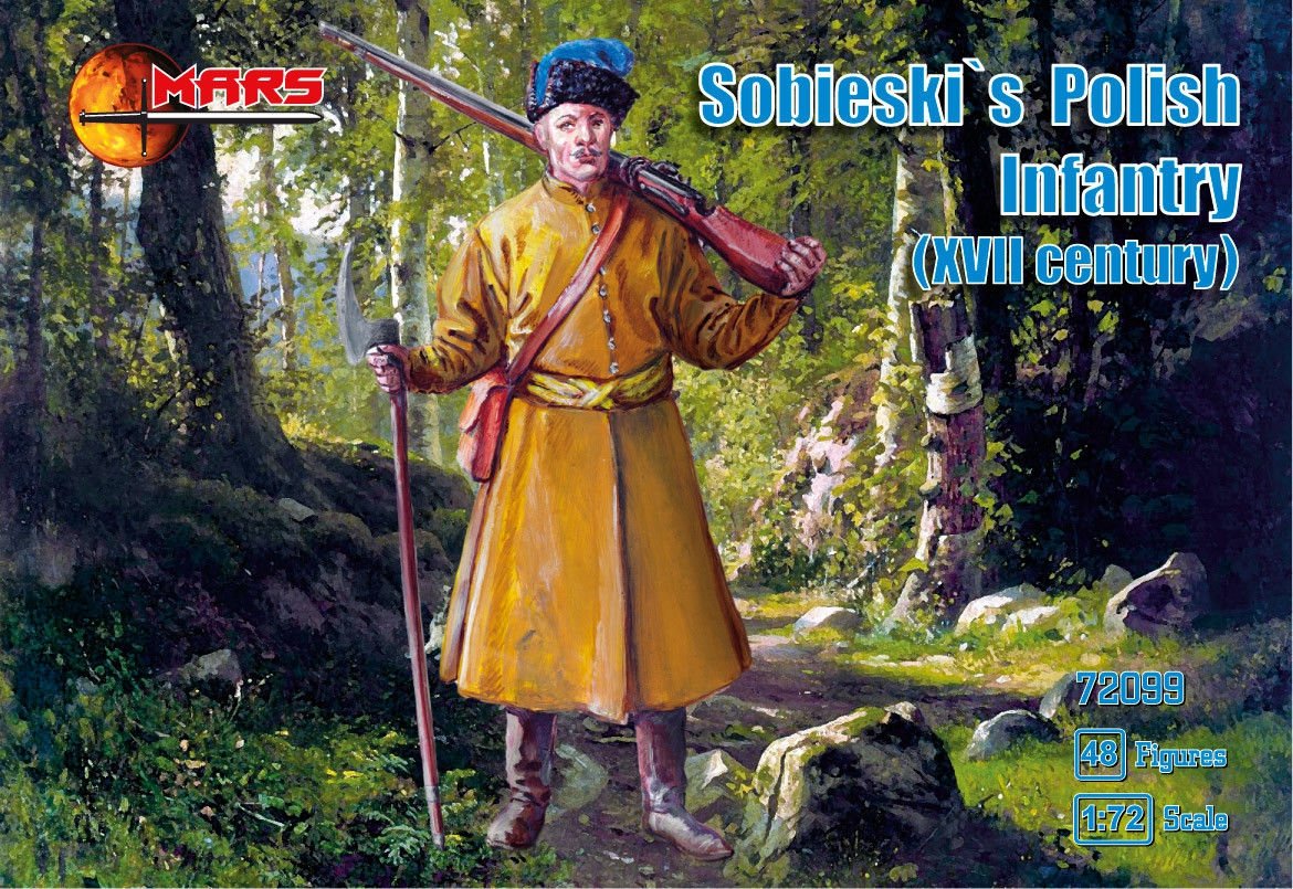 Mars 72099 Sobieskis Polish Infantry 1/72