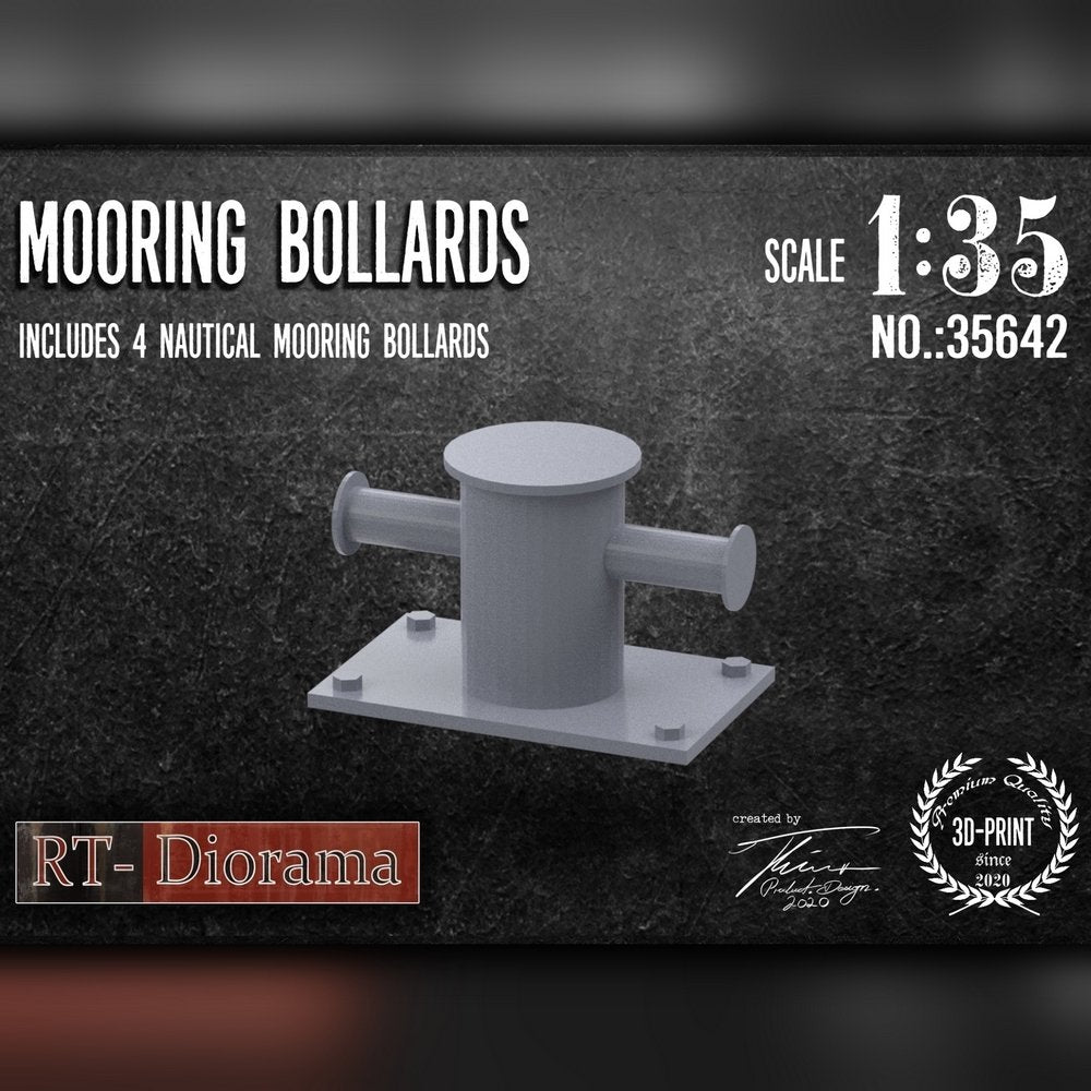 RT-Diorama 35642 Impression en résine 3D : Borne Moring (4 pièces) 1/35