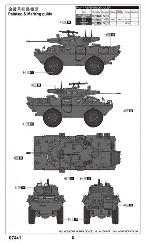 Trumpeter 07441 V-150 Commando w/20mm cannon 1/72 – Bild 3