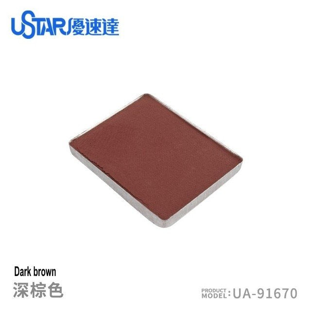 U-Star UA-91670 Aging Enamel Powder Deep Brown – Bild 2