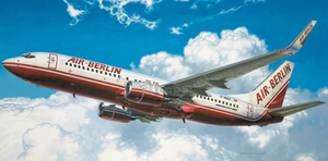 Revell 64202 Boeing 737-800 Air Berlin &amp;amp; winglets Model Set (1/144)