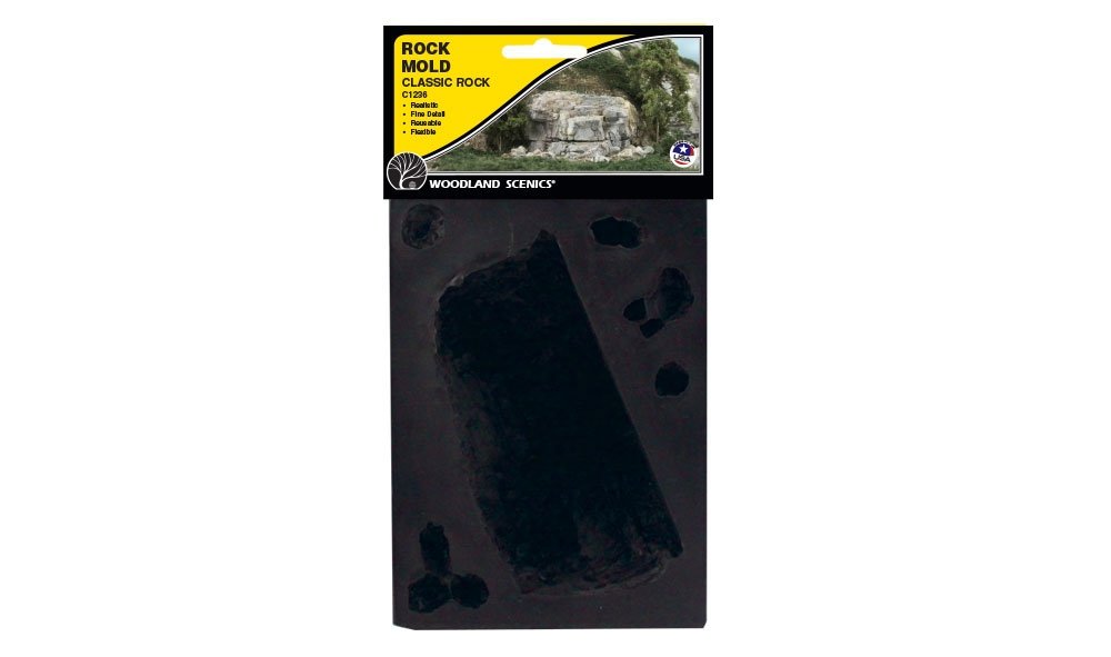 Moule en silicone Woodland Scenic WC1236 Classic Rocks