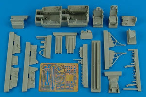 Aires 4566 F-100F Super Saber cockpit set - early v. 1/48 Trumpeter