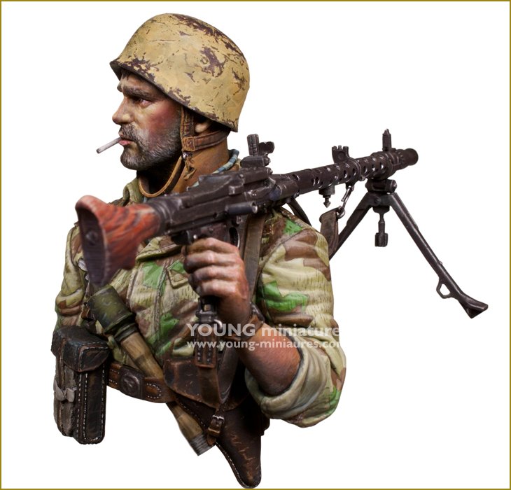 Young Miniatures YM1892 WWII German Paratroopers 1/10 – zdjęcie 6