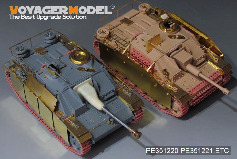 Voyager Model PE351221 WWII German StuG.III Ausf.G Early Production Basic (For RFM 5073) 1/35 – image 4
