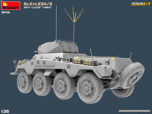 MiniArt 35416 Sd.Kfz.234/2 WITH LUCHS TURRET. INTERIOR KIT 1/35 – imagen 5