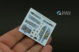 Quinta Studio QD+48480 Su-17M4/Su-22M4 3D-Printed &amp;amp; colored Interior on decal paper (Hobby Boss) (with 3D-printed resin parts) 1/48 – image 3