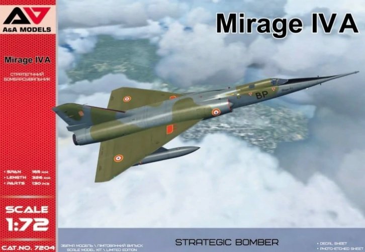 A&amp;A Models 7204 Mirage IV A 1/72