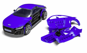 Airfix 6054 QUICKBUILD Audi TT Coupe - Blue – Bild 3