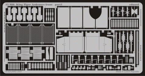Eduard 35986 King Tiger Ardennes front 1/35 Tamiya – image 2