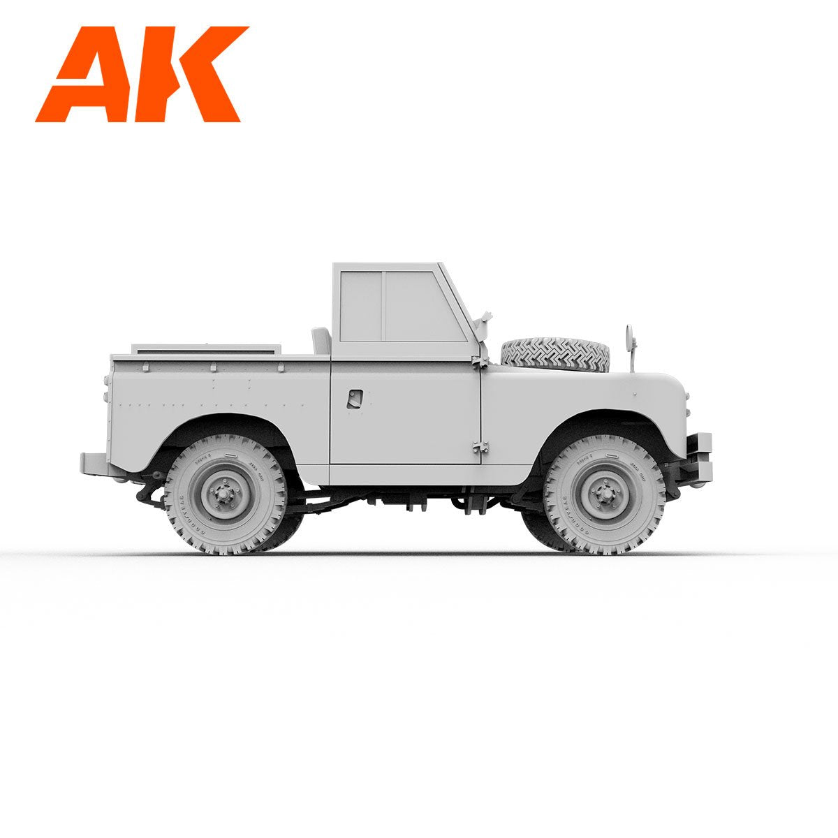 AK Interactive AK35012 LAND ROVER 88 SERIES IIA ROVER 8 1/35 – image 9
