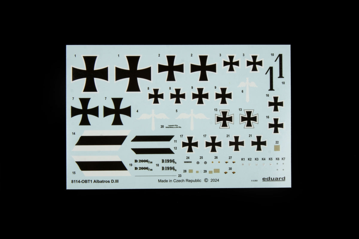 Eduard 8114 Albatros D. III 1/48 – immagine 8