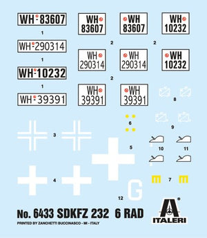 Italeri 6433 Sd.Kfz.232 6-Rad 1/35 – image 3