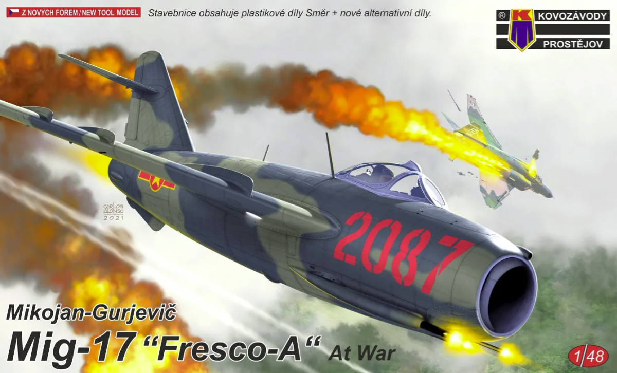 Kovozavody Prostejov KPM4826 MiG-17 “Fresco-A” At War 1/48
