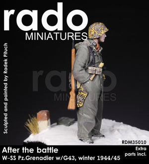 RADO Miniatures RDM35010 After the battle, W-SS Panzergrenadier w/G43, winter 1944/45 1/35 – image 2