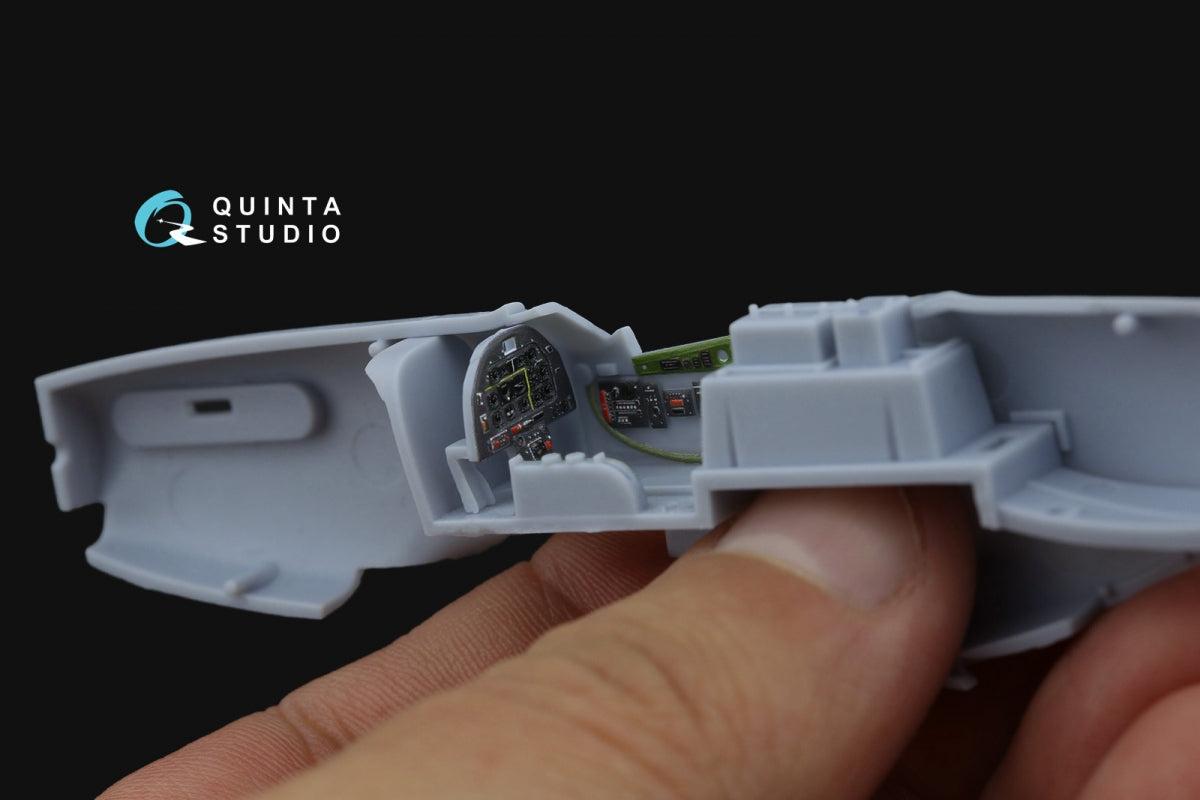Quinta Studio QD72140 P-51D late 3D-Printed colored Interior on decal paper (Airfix) 1/72 – image 6