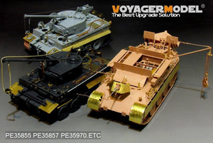 Voyager Model PE35970 WWII German Bergepanther Ausf.A (Late type,Panther G tool holders) Basic For MENG SS-015 1/35 – zdjęcie 23