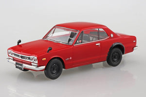 Aoshima 05884 Nissan Skyline 2000 GT-R (Red) 1/32 – Bild 2