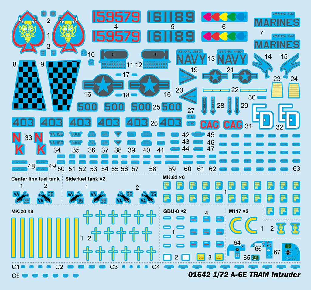 Trumpeter 01642 A-6E TRAM Intruder 1/72 – Bild 6