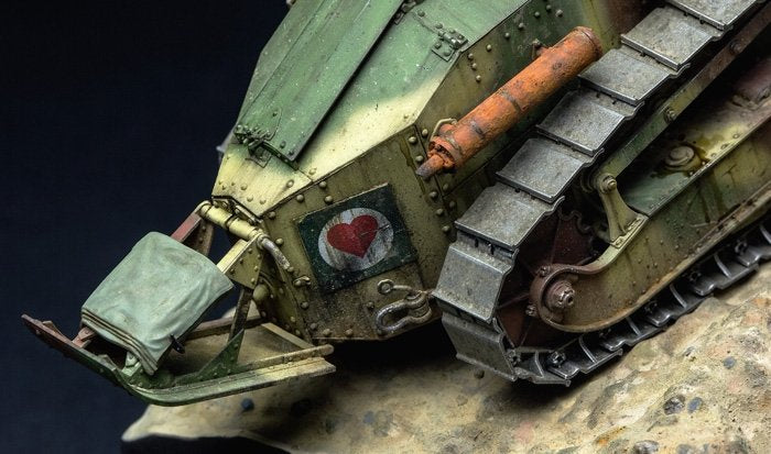 Meng Model TS-011 FRENCH FT-17 LIGHT TANK (RIVETED TURRET) 1/35 – Bild 10