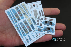 Quinta Studio QD32041 Su-30MKK 3D-Printed &amp;amp; colored Interior on decal paper (for Trumpeter kit) 1/32 – obrázek 2