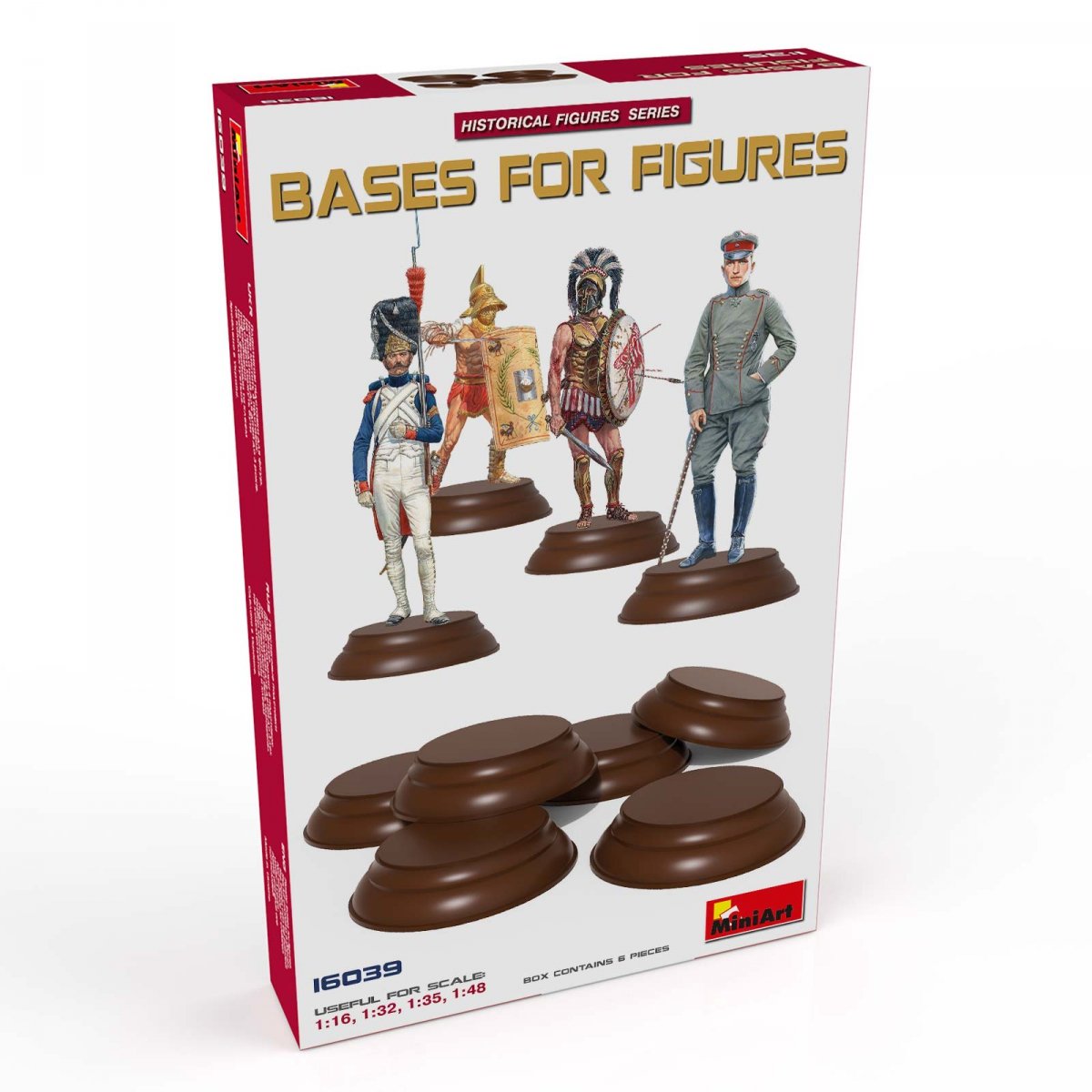 MiniArt 16039 BASES FOR FIGURES 6 PCS 1/16 – image 2