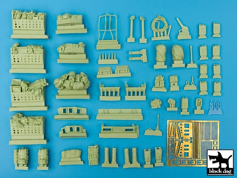 Black Dog T35053 Canadian Lav III Lorit accessories set 1/35 – image 6