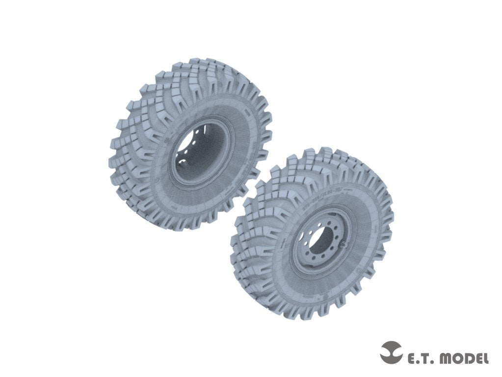 ET Model P35-116 Russian URAL-4320 Truck Weighted Road Wheels(3D Printed) For TRUMPETER Kit 1/35 – obrázek 5