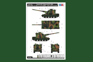 Hobby Boss 83834 French GCT 155mm AU-F1 SPH 1/35 – obrázek 3