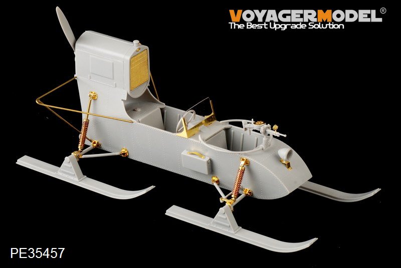 Voyager Model PE35457 WWII Soviet Aerosan RF-8/GAZ-98 for TRUMPERTER 02322 1/35 – image 4
