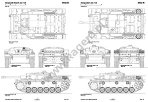 Kagero 7097 Sturmgeschütz III A, B, F, F L43, F/8, G EN/PL – image 3