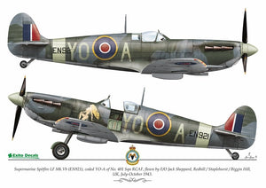 Exito ED72003 DECALS Sexy Spitfires - Supermarine Spitfire LF Mk Vb - VIII - IXe 1/72 – image 3