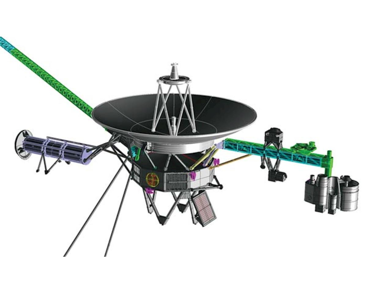 Hasegawa SW02 Unmanned Space Probe VOYAGER 1/48 – obrázek 2