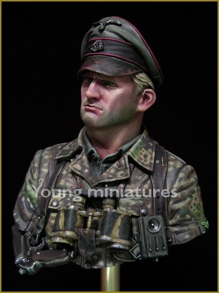 Young Miniatures YM1831 German Waffen SS Officer 1944 1/10 – Bild 3