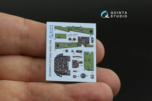 Quinta Studio QD48260 P-51D Early 3D-Printed &amp;amp; colored Interior on decal paper (Airfix) 1/48 – immagine 8