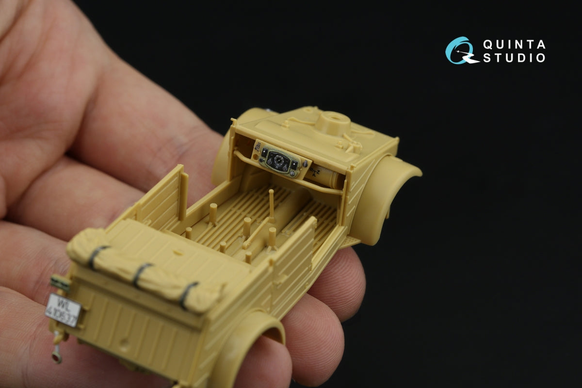 Quinta Studio QD48546 Kubelwagen Type 82 3D-Printed &amp;amp; colored Interior on decal paper (Tamiya) 1/48 – image 9