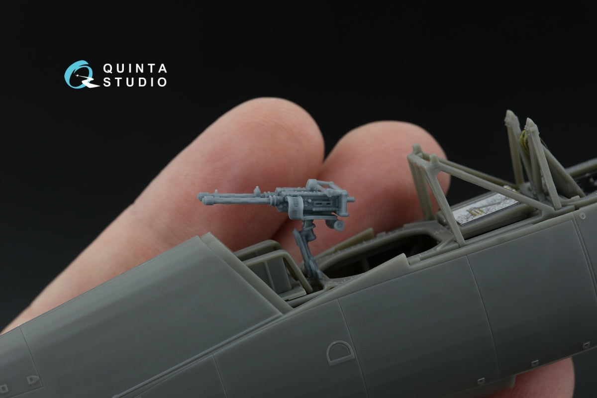 Quinta Studio QD+48583 Westland Lysander Mk.III 3D-Printed &amp;amp; colored Interior on decal paper (Airfix) (with 3D-printed resin parts) 1/48 – immagine 6