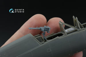 Quinta Studio QD+48583 Westland Lysander Mk.III 3D-Printed &amp;amp; colored Interior on decal paper (Airfix) (with 3D-printed resin parts) 1/48 – immagine 6