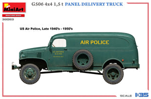 MiniArt 38083 G506 4х4 1.5 t PANEL DELIVERY TRUCK 1/35 – image 6