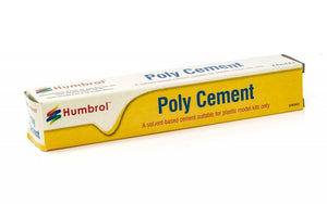 Humbrol AE4422 Poly Cement 24ml Tube Modeling Glue