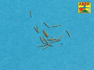 Aber 700 L-36 Set of 20 pcs 37 mm /54 Breda gun barrels for Italian Navy ships 1/700 – image 2