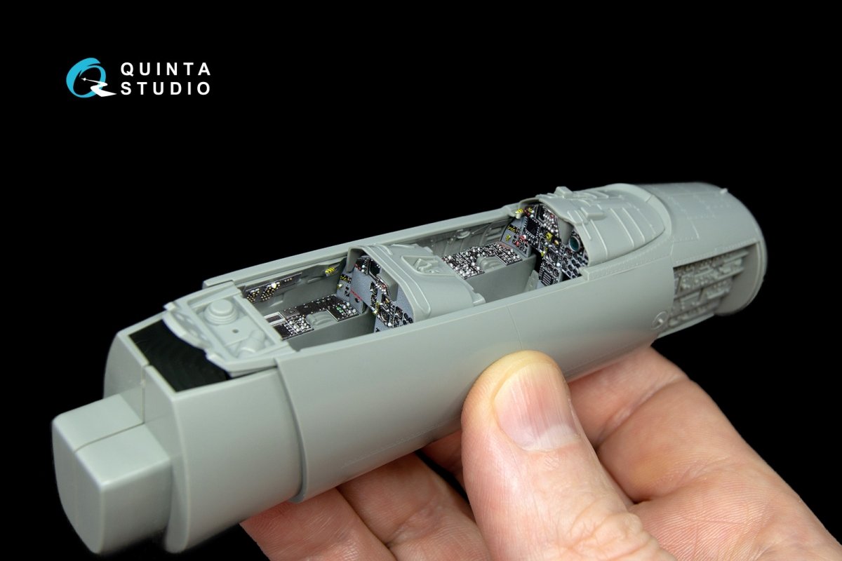 Quinta Studio QD48041 F-15D 3D-Printed &amp;amp; colored Interior on decal paper (for GWH kit) 1/48 – image 5