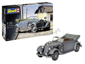 Revell 63354 Typ 320 (W142) Cabriolet Model Set 1/35 – imagen 2