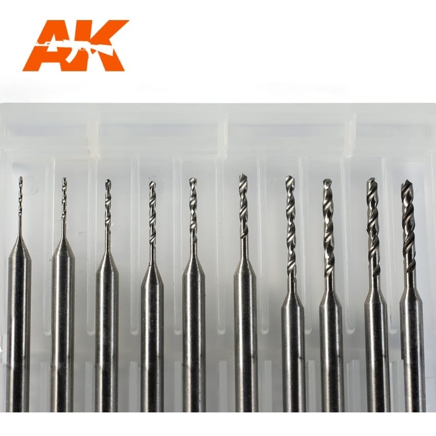AK Interactive AK9043 DRILL BITS (0.4-1.3) – Bild 4
