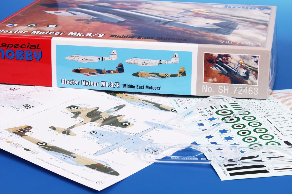 Special Hobby 72463 Gloster Meteor Mk.8/9 &amp;#39;Middle East Meteors&amp;#39; 1/72 – obrázek 9