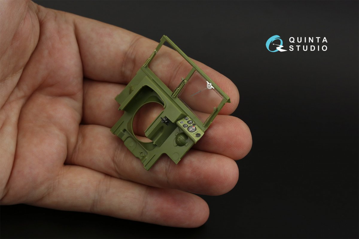Quinta Studio QD35048 STZ-5 3D-Printed &amp;amp; colored Interior on decal paper (Zvezda) 1/35 – image 4