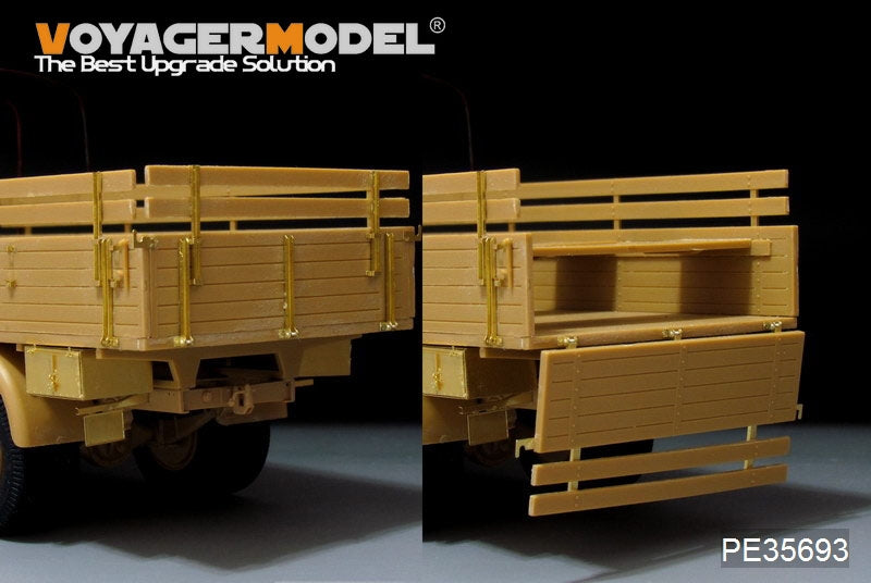 Voyager Model PE35693 WWII German Bussing Nag L4500A 4X4 Cargo Truck For AFV 35270 1/35 – Bild 3