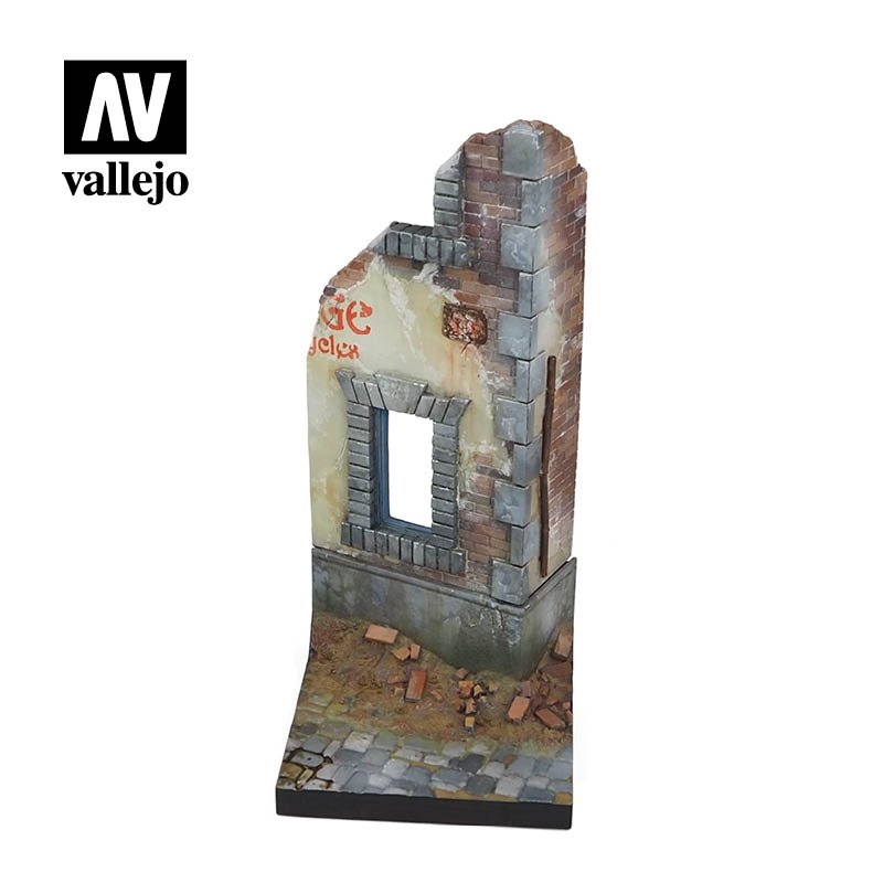 Vallejo SC009 Coin de rue en ruine 1/35