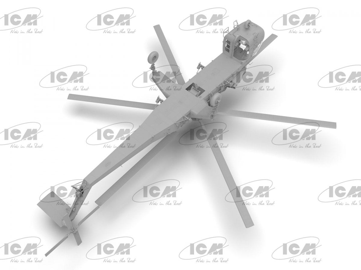 ICM 53054 Sikorsky CH-54A Tarhe US heavy helicopter 1/35 – image 10